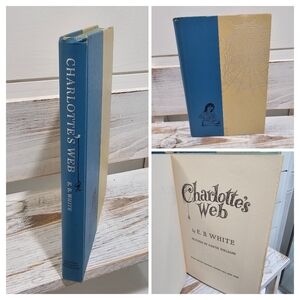 Vintage 1952 Charlottes Web Book